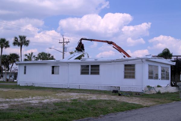 Mobile Home Demolition in Magnolia