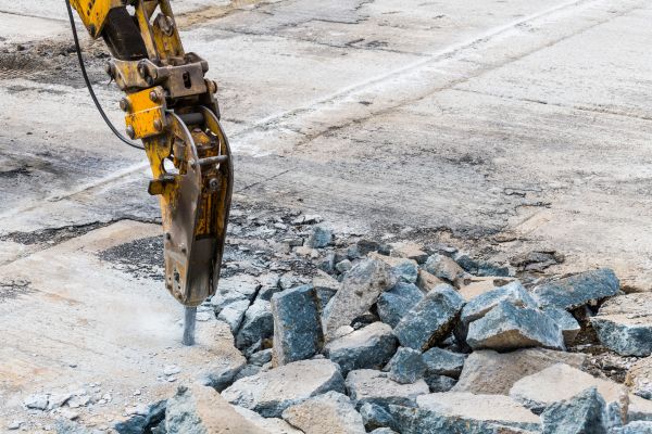 Parking Lot Removal in Magnolia