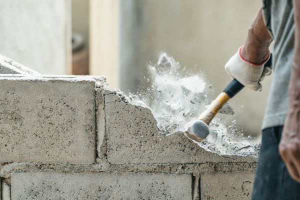 Block Wall Demolition in Magnolia